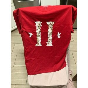 Yrn Yung Rich Nation Migos Mens Size 2XL Red Culture II Album Tee/T-Shirt